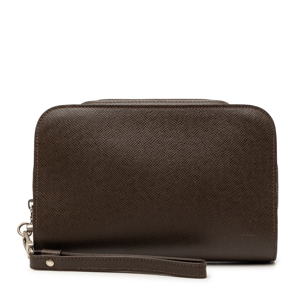 Pre-Loved Louis Vuitton Taiga Pochette Baikal